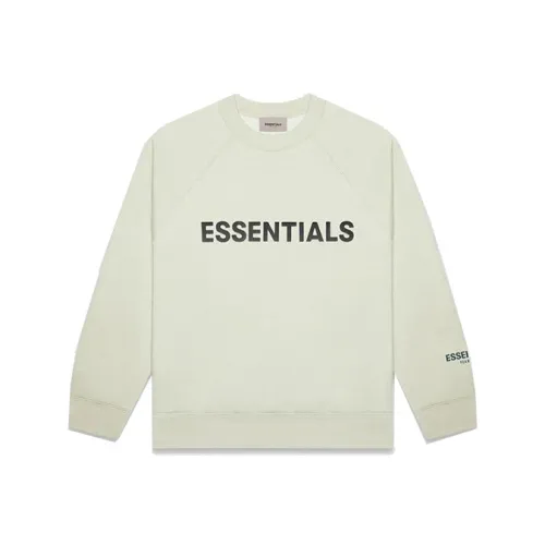 Fear Of God Essentials Свитшот Унисекс Серый Зеленый