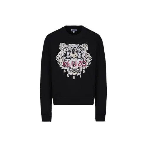 KENZO Classic Tiger Head Черный Мужской Свитшот