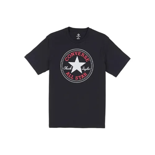 Converse Chuck Patch Черная Мужская T-Рубашка