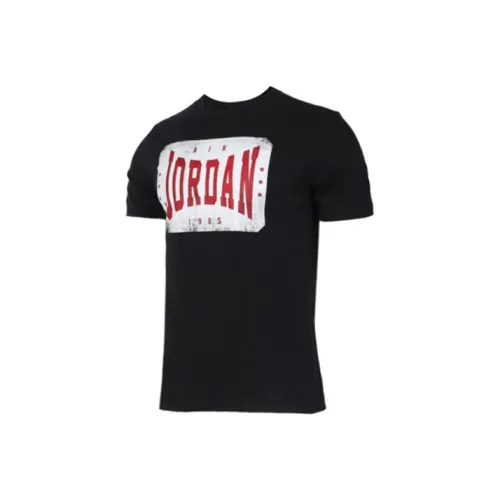 Джордан Черные Мужские T-Рубашки
