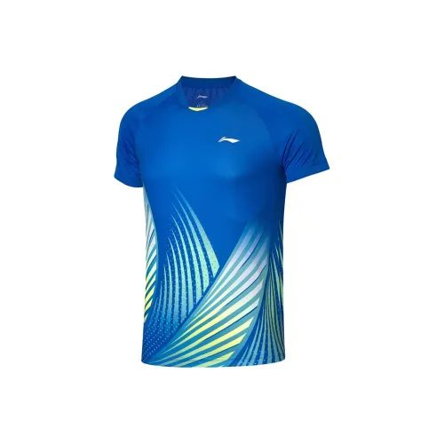 LINING T Рубашка Мужская Кристально-Синий