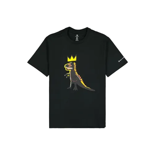 Конверс x Jean Michel Basquiat T-Shirt Мужской Черный