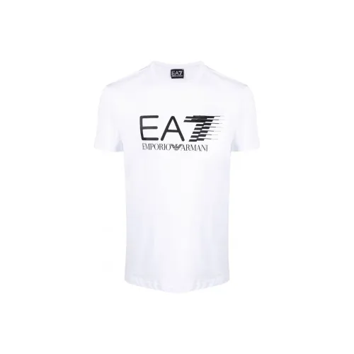 EMPORIO ARMANI EA7 T-Shirt Мужской Белый
