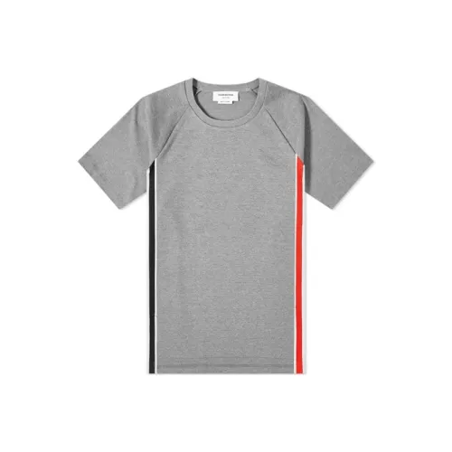 THOM BROWNE Серый Мужской T-Рубашки