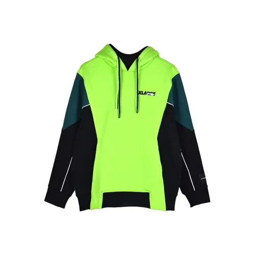 LINING Черный Зеленый Многоцветный Мужской Свитшот