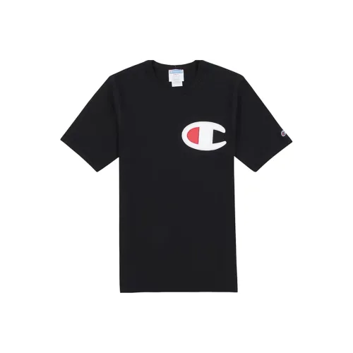 Champion T-Shirt US Version Unisex Black Чемпион T-Shirt США Унисекс Черный