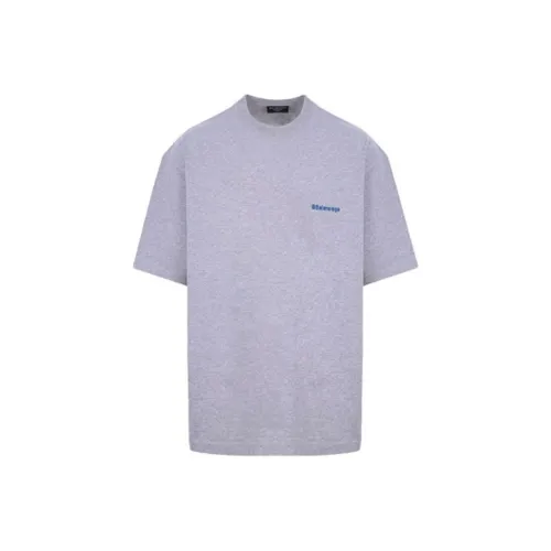 Balenciaga T-Shirt Regular Fit Men's Gray