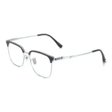 Яркий черный | Серебряный-C05 & Защита от синего света, 0 диоптрий, линзы