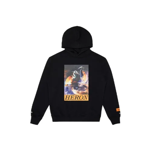 HERON PRESTON Черный Мужской Свитшот