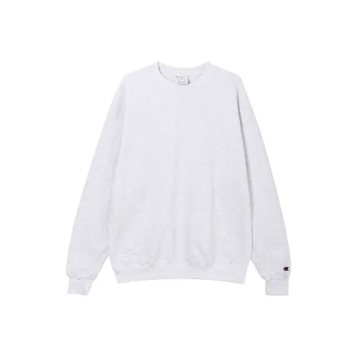 Champion Свитшот Американская версия Унисекс Белый Серый