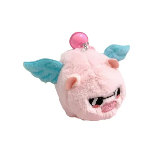 MUXIONG Flying Little Blue Pig Куклы Плюшевый Брелок 8 см Высота