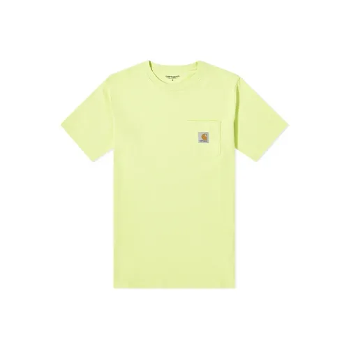 Carhartt WIP Неоновый Желтый Мужские T-Рубашки