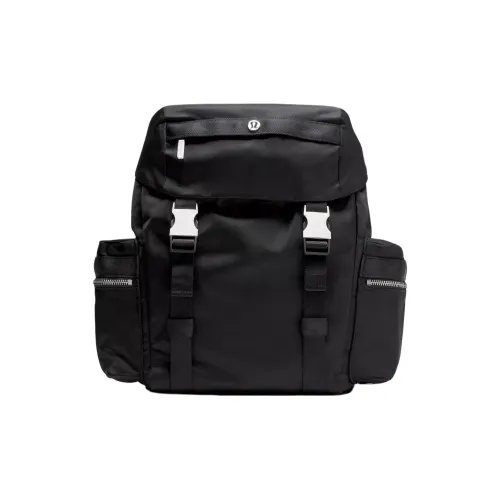 Lululemon Нейлон Рюкзак Мини Женский Черный