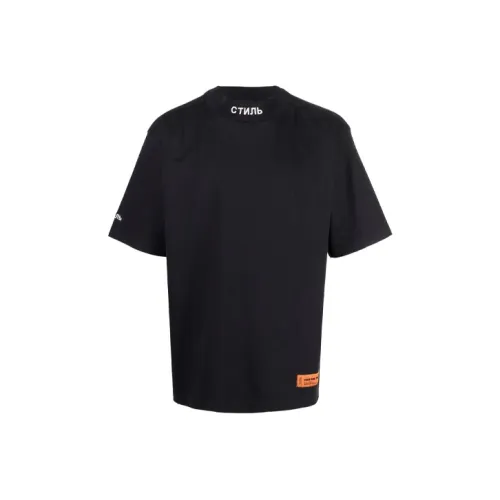 HERON PRESTON Черная Мужская Рубашка