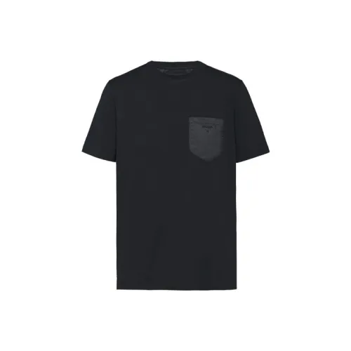PRADA Мужские черные T-рубашки
