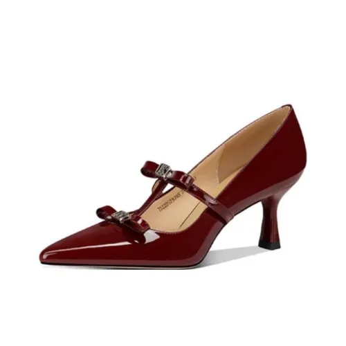 JESSICA SOPHIA Туфли Мэри Джейн с узким каблуком Женские