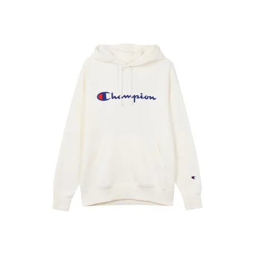 Champion Белый Унисекс Свитшоты
