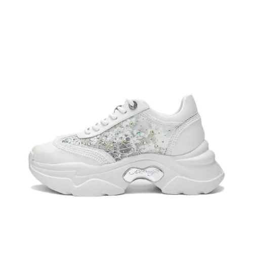 Ed Hardy массивные кроссовки Low Top экрю женские