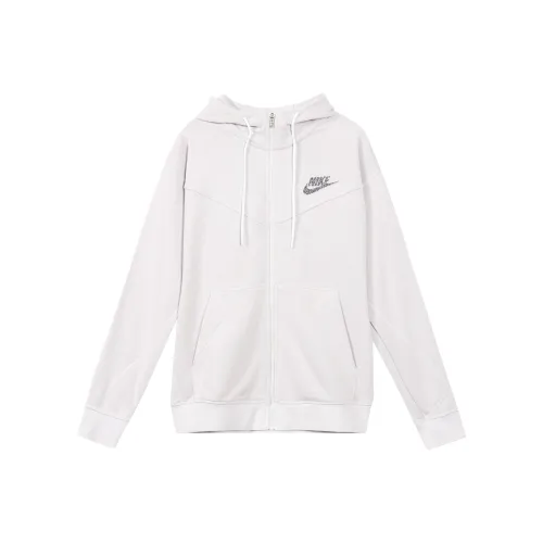 Nike Серый Белый Мужские Толстовки