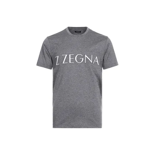 Zzegna Серые Мужские T-Рубашки