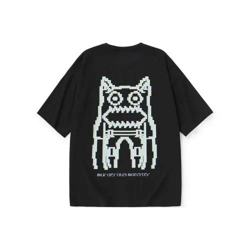 BT Прямой крой рукав длиной до локтя футболка унисекс