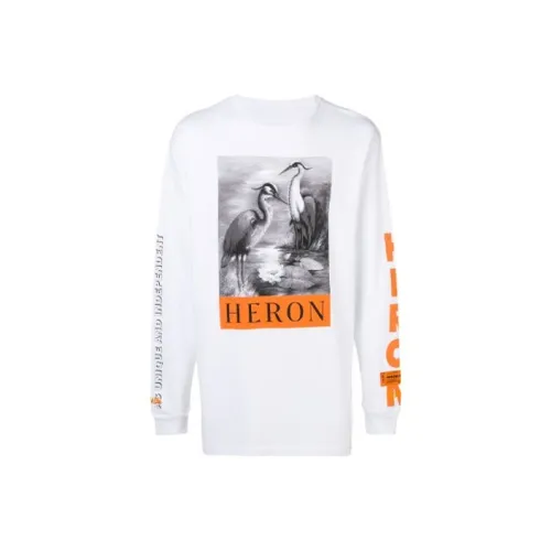 HERON PRESTON Белая Мужская Рубашка