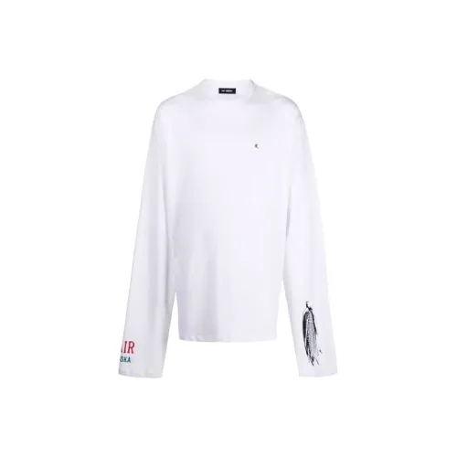 RAF SIMONS Белая Мужская T-Рубашка