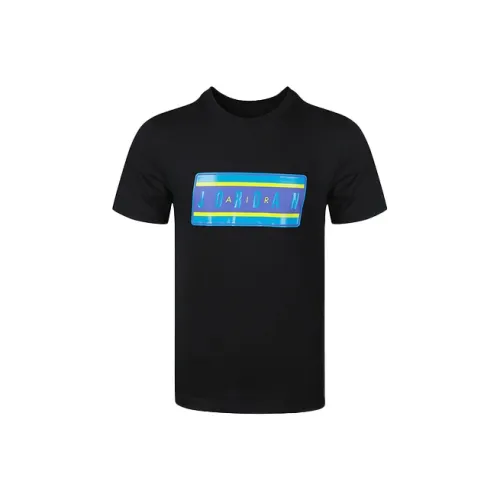 Джордан Черные Мужские T-Рубашки