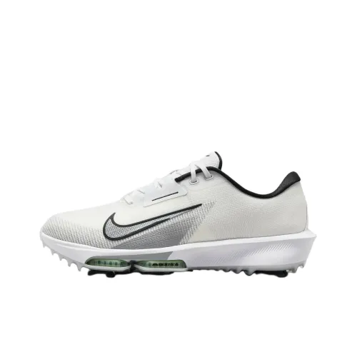 Nike Air Zoom Infinity Tour 2 Slip-resistant Abrasion-resistant Low Golf Shoes Unisex White Найк Эйр Зум Инфинити Тур 2 Противоскользящий Устойчивый к истиранию Низкий Топ Обувь для гольфа Унисекс Белый