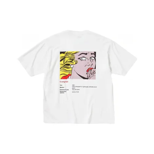 UNIQLO x Roy Lichtenstein T-Shirt Унисекс Белый