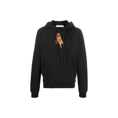 Off Белый FW20 Толстовка Мужской Черный