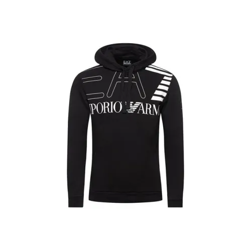 EMPORIO ARMANI EA7 Толстовка Мужской Черный