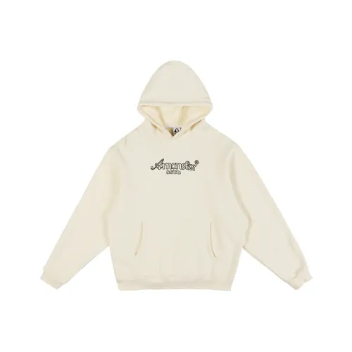 AMONSTER С капюшоном Свободный крой Толстовка Зимний Унисекс