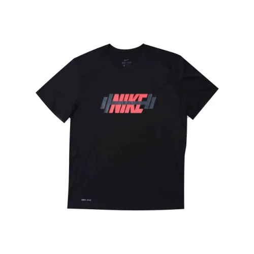 Nike Мужские черные футболки