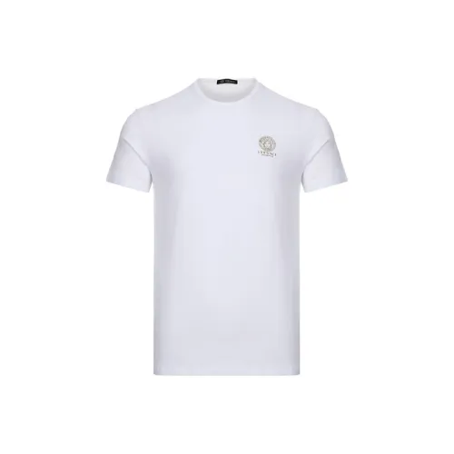 VERSACE 2 пачки белые мужские T-рубашки