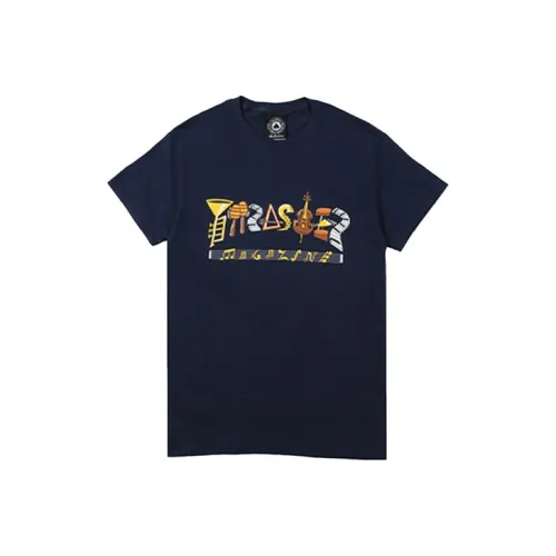 Thrasher Синие Унисекс Футболки