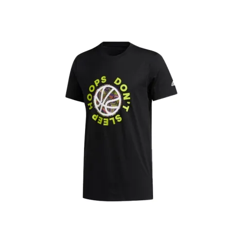 Adidas Мужские черные футболки