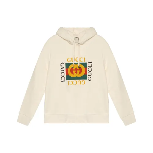 GUCCI Белый Мужской Свитшот