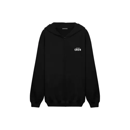 Balenciaga Свитшот Свободного кроя Унисекс Черный