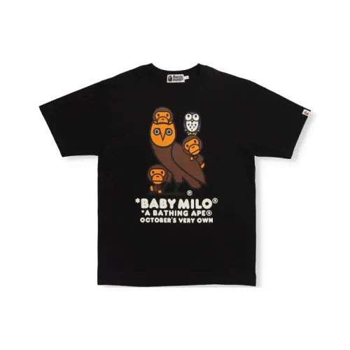 A BATHING APE Bape® X Ovo Fall/Winter 2021 Collection Черная Унисекс Футболка
