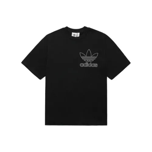 Adidas Originals Рукав с оборванным плечом T-рубашка Мужская Черная