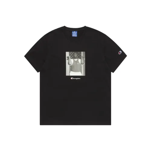 Champion Black Унисекс T-рубашка