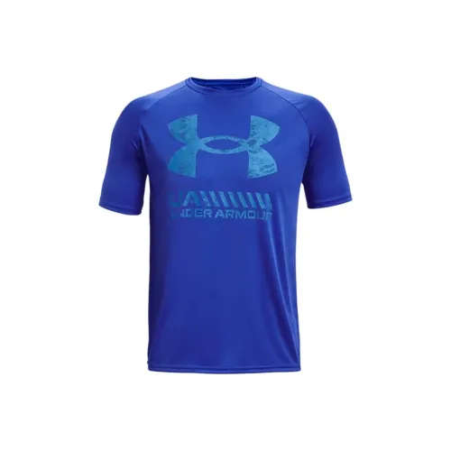 Under Armour T-Shirt Мужской Синий