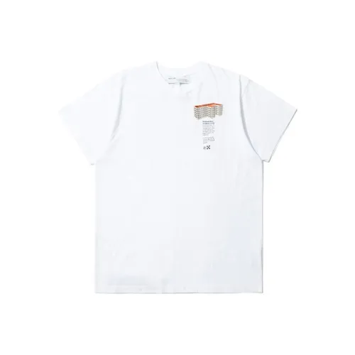 Off Белый SS20 Белый Мужская T-Рубашка