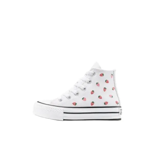 Converse Chuck Taylor All Star High Топ Кеды Белый Красный Детский