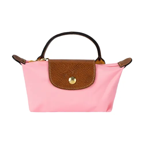 LONGCHAMP Le Pliage Переработанная холщовая сумка женская сумка из хлопка конфетного цвета