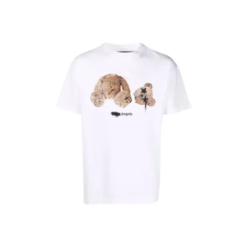 PALM ANGELS Белая Мужская Футболка