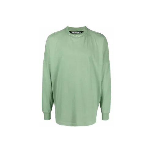 PALM ANGELS Зеленые Мужские Футболки