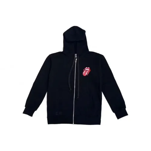 Chrome Hearts x THE ROLLING STONES Свитшот Куртка Унисекс Черный