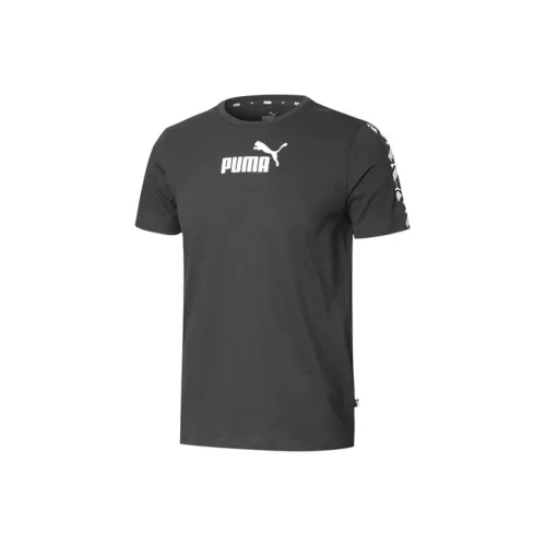 PUMA Мужская черная футболка